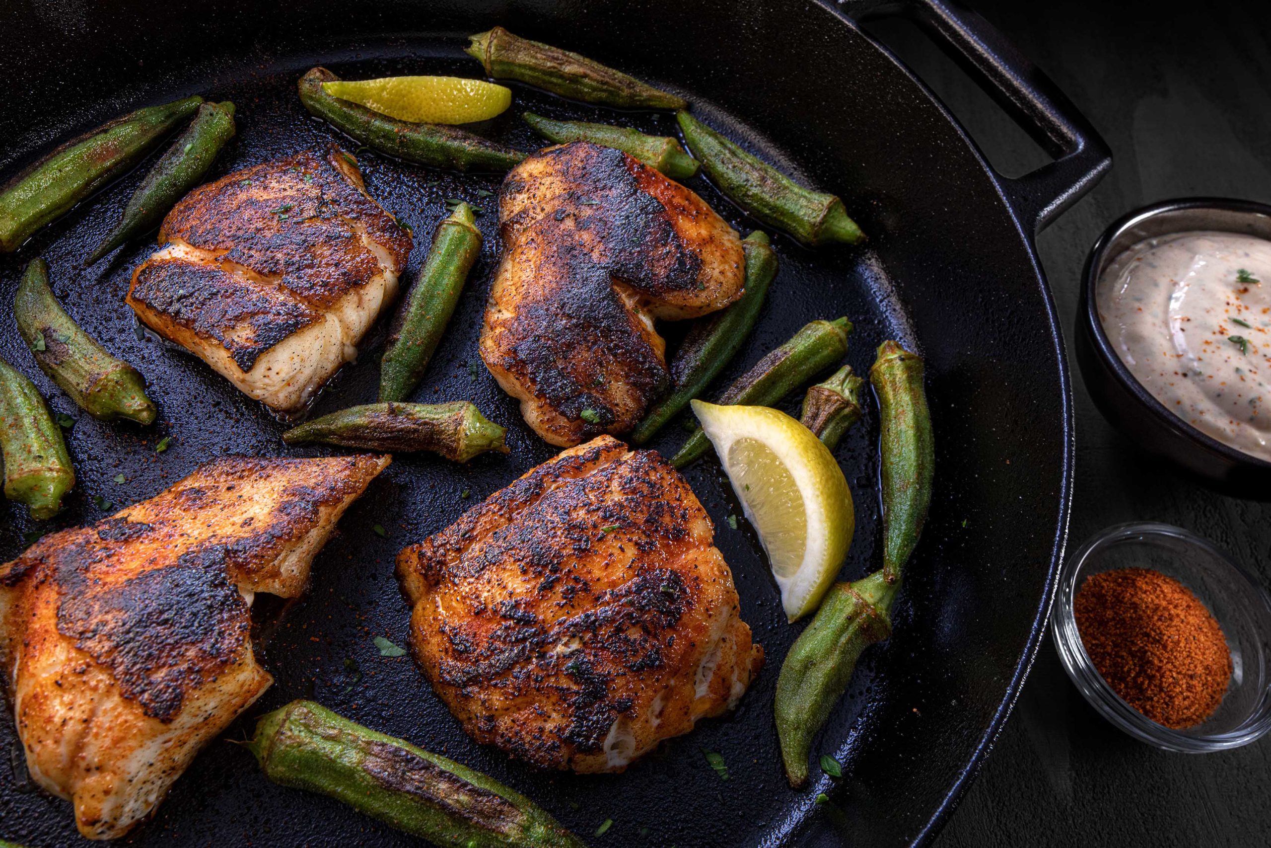 Lombardi’s Blackened Grouper Recipe