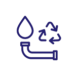 Permits recycling of waste water